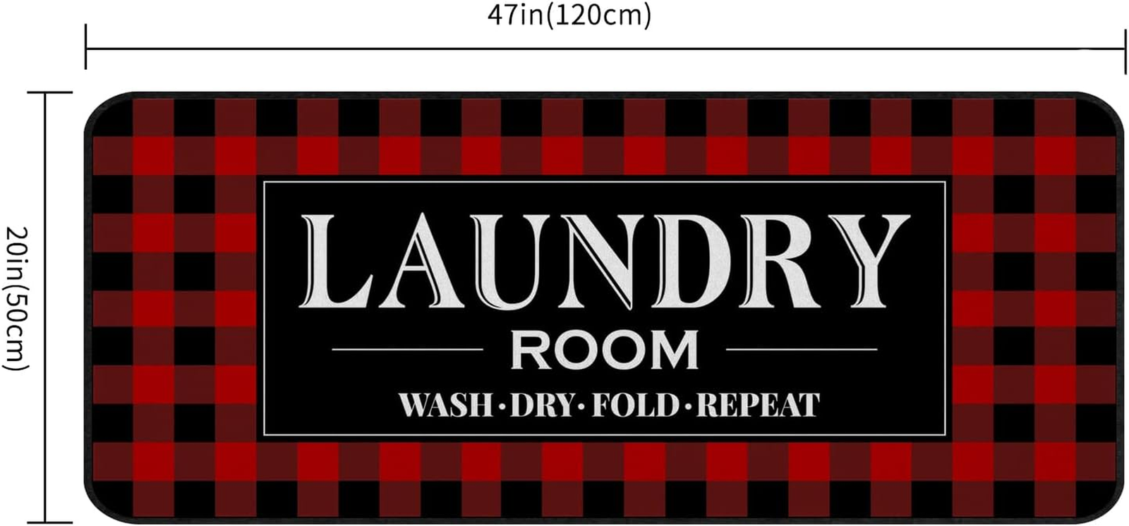 Laundry Room Rug Runner Non Slip Laundry Mats Mudroom Laundromat Runner