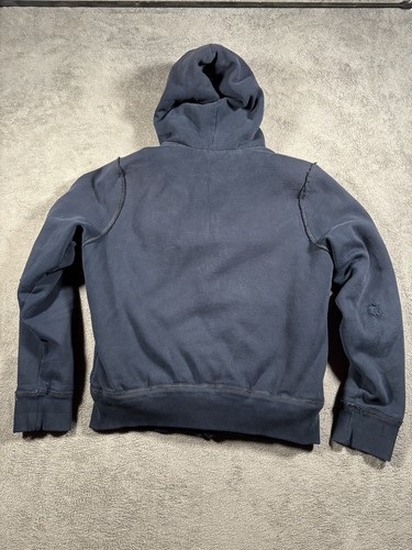 VINTAGE Hollister Sweater Adult XL Hoodie Jacket Full Zip Heavy Sherpa BOHO Y2K - Picture 7 of 12