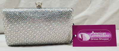 American Commodore Dress Shoppe De Blossom Collection ''HB-Charles-1'' Silver Rhin