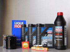 Harley Davidson XL 883 N Sportster Iron Huile Filtre à Bougie Inspection Service