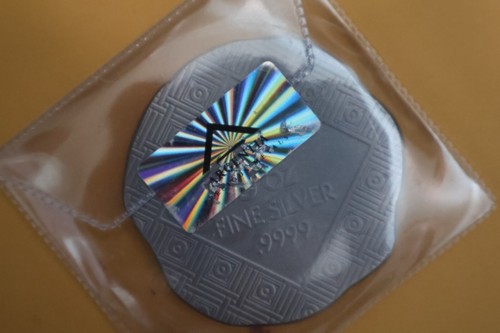 Barra de alto relieve de plata Alejandro Magno de 5 oz .9999 de Argentia Precious Metals - Imagen 3 de 3