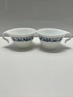 Set Of 2 Old Town Blue Onion Corelle Coffee/tea Cups- Vintage