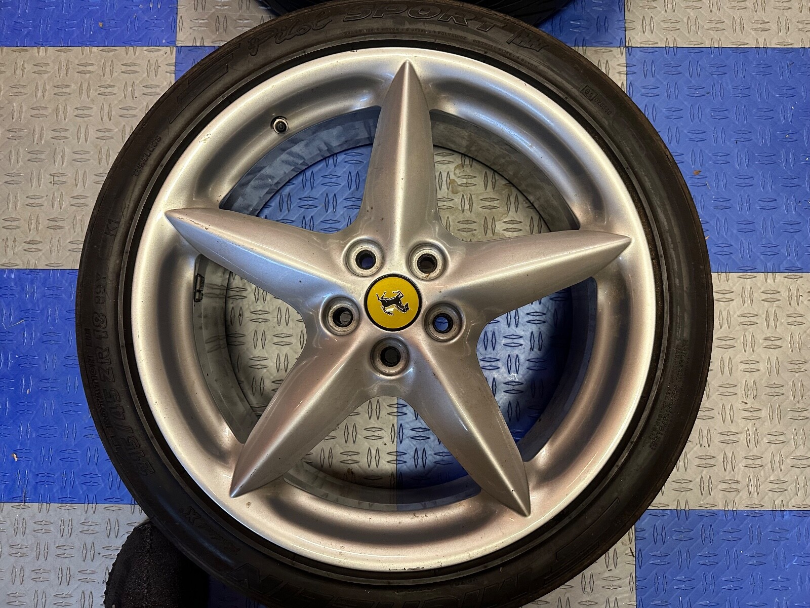Ferrari 360 Modena Factory OEM Rear Wheel Rim 18"