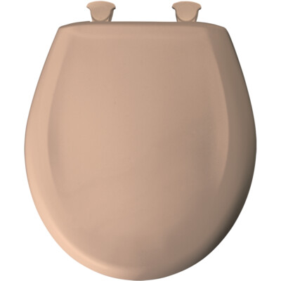 Bemis 200SLOWT-048 Round Slow Close Toilet Seat American Standard Persian Brown