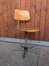 60er Vintage Office Chair Swivel Chair Loft Chair Industrial Architects 1/17