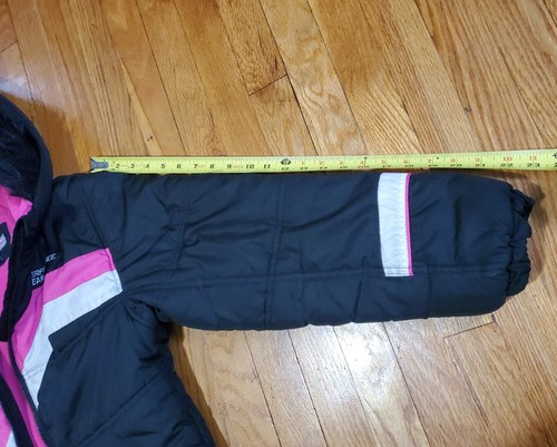 Performance Gear Girls Youth Hooded Coat Puffer Winter Jacket Faux Fur Size XL - Picture 8 of 12