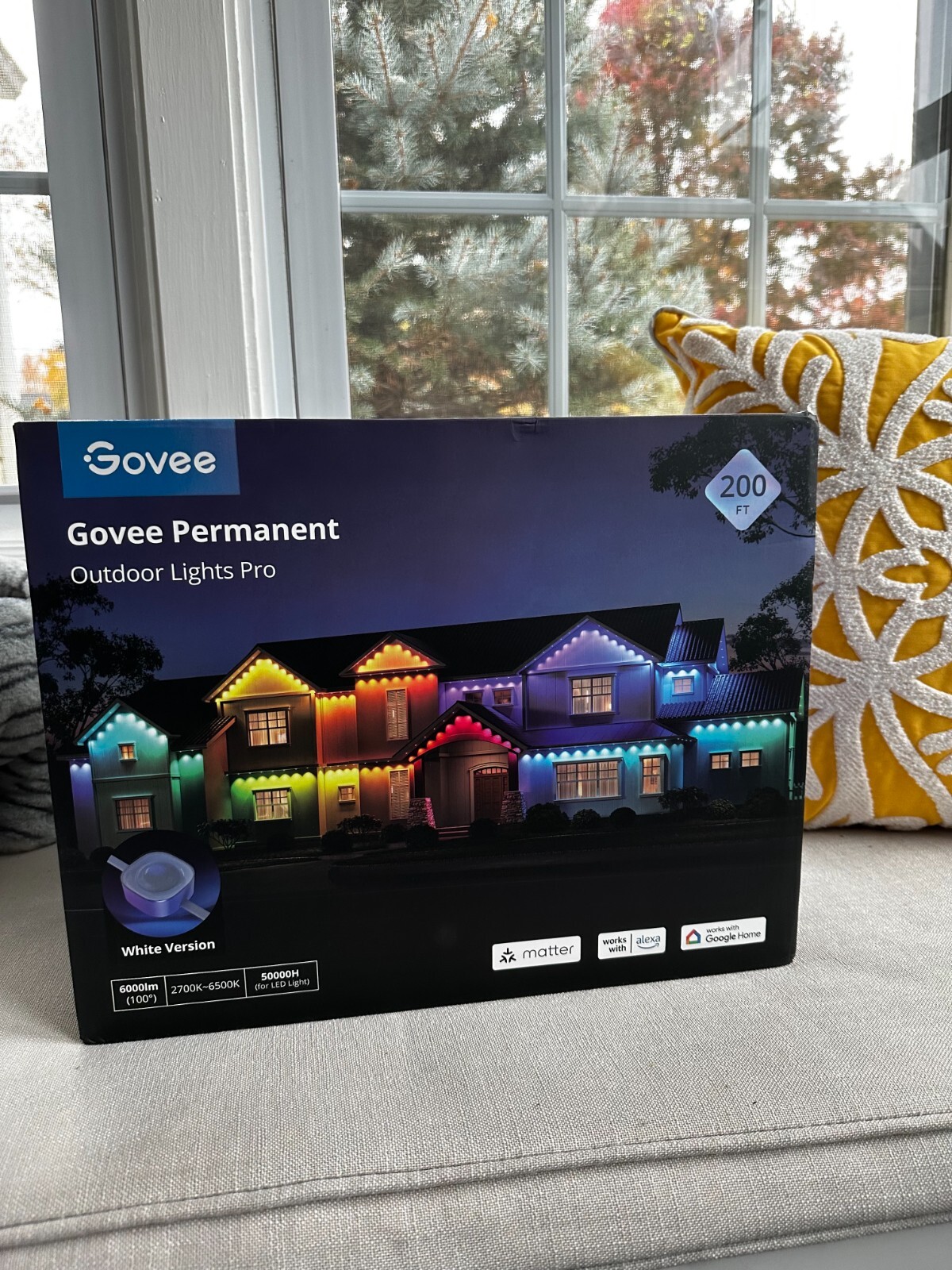 Govee Permanent Outdoor Lights Pro 200ft White (ONLY FEW LEFT) eBay