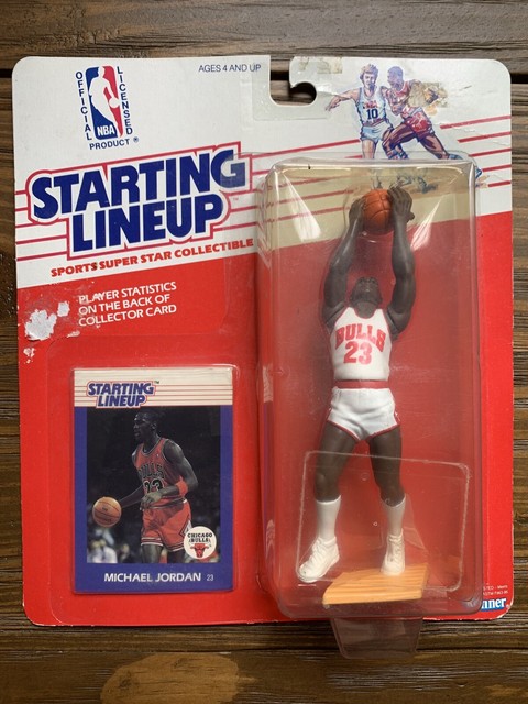 1988 MICHAEL JORDAN Starting Lineup Figure 1st NBA Chicago Bulls | eBay