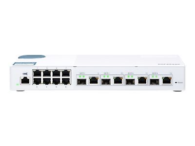 QNAP QSW-M408-4C Switch Managed 8 x 10/100/1000 + 4 x combo 10 QSW-M408-4C