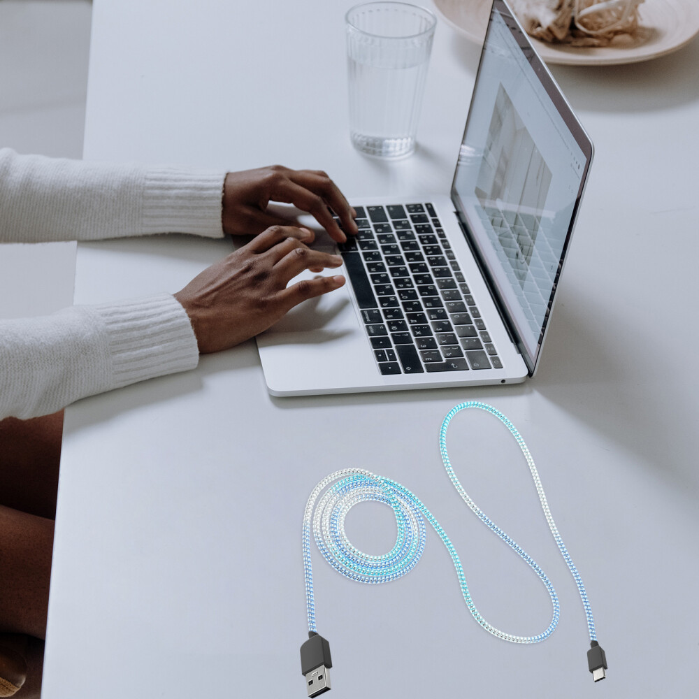 Cord Covers for Cats USB Date Cable Protector Wire Wound Pet Protection