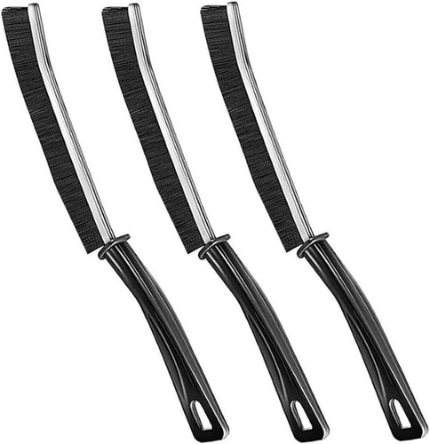 Cepillo de limpieza de huecos de lechada duradero cocina inodoro articulaciones ángulo muerto rotura dura - Imagen 7 de 16