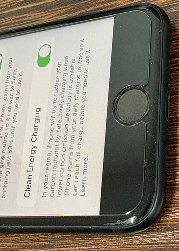 Odblokowany Apple iPhone SE 3. generacji czarny - 89% batt - mały narożnik chipów - Pls przeczytaj - Zdjęcie 6 z 9