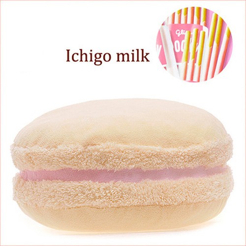 Almohada Macaron Cojín para Espalda Color Caramelo Almohada para Siesta Juguete de Peluche Decoración del Hogar - Imagen 19 de 24