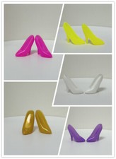 Mix 40 Pairs (5 Color)  Doll Shoes High Heel Sandal Shoes For 11.5" Doll M06