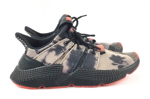 Adidas Prophere Bleached DB1982 Sneakers Black/Solar Red Men’s Size US 7 - Picture 2 of 7