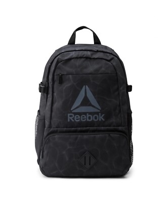 Reebok Men's Enzo Backpack Laptop Compartment - black halftone