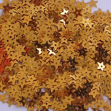 Sequins Tiny 6mm Gold Stars 800 pieces Loose