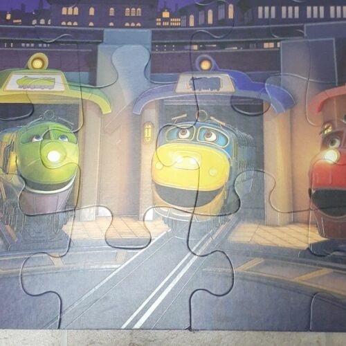Ravensburger Chuggington Trains Glow in Dark 24 PC Super Sized Kids Floor Puzzle - Picture 6 of 6
