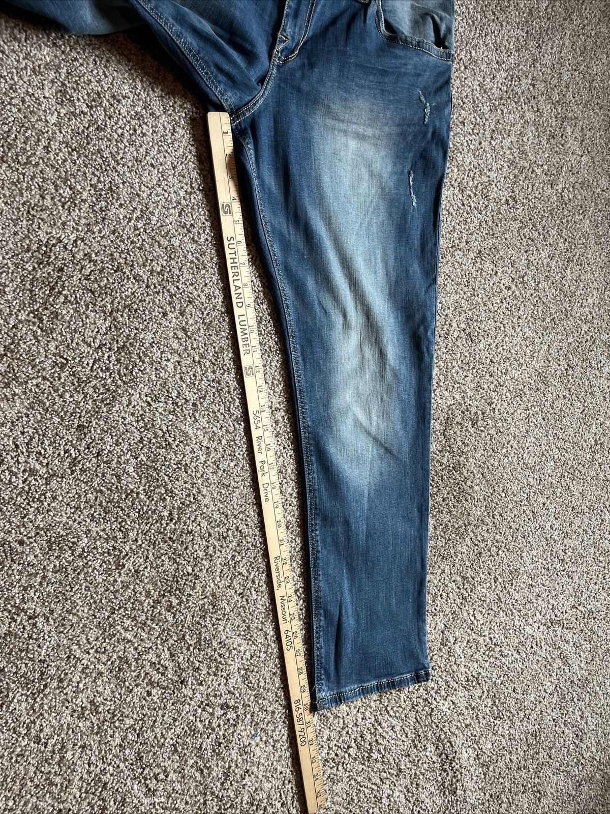 Men's ROCK REPUBLIC SLIM STRAIGHT  Denim Jeans 40 X 30 New - View 9