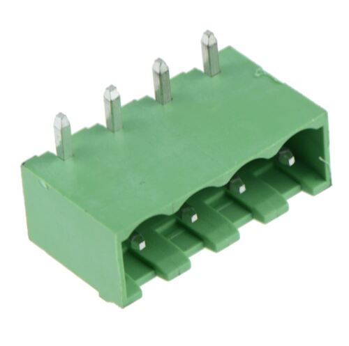 5 x 4-Way Plug-In PCB Horizontal Closed Header 5.08mm