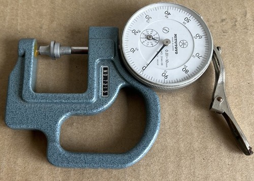 GOOD CONDITION Mitutoyo Dial Thickness Gauge 0.01-10mm No 7315 2046-08 FAST SHIP - Picture 4 of 5