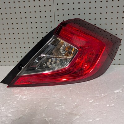 OEM 2017 - 2021 HONDA CIVIC SEDAN TAIL LIGHT Right Passenger HALOGEN (9213)