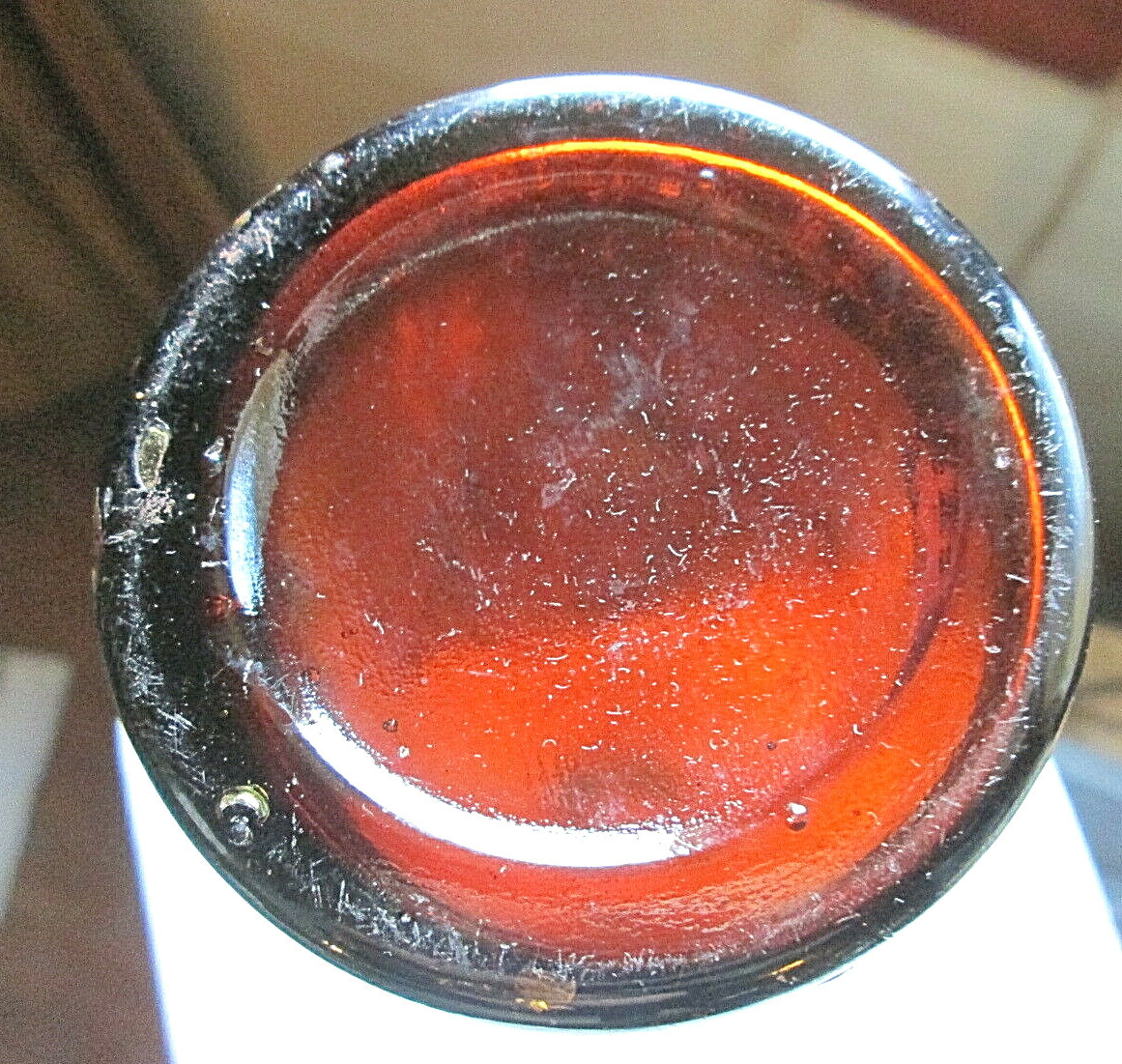 THE HUBERT FISCHER BREWERY HARTFORD, CONN. "THIS BOTTLE NOT TO BE SOLD", EMPTY