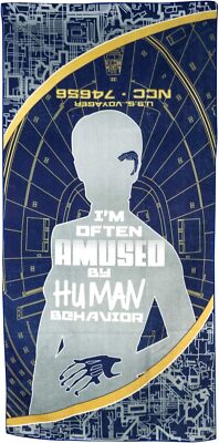 Star Trek Voyager Seven of Nine Bathroom Beach Towel 54 x 28 Loot Crate