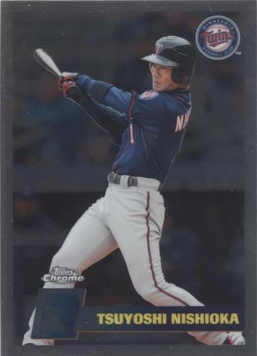 2011 Topps Chrome - Tsuyoshi Nishioka #VC43 - 1 of 1