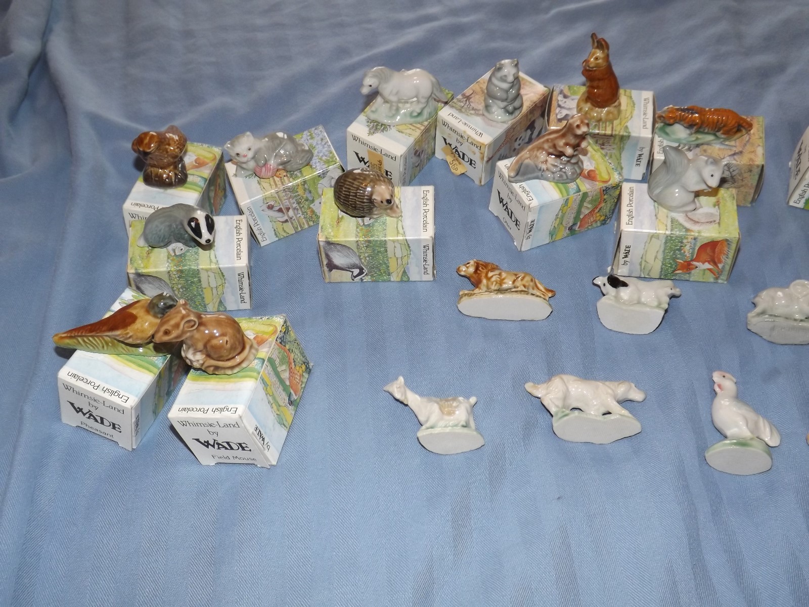 WADE WHIMSIES ANIMALS FIGURES WHIMSIE LAND 19841988 SOME BOXED MULTI