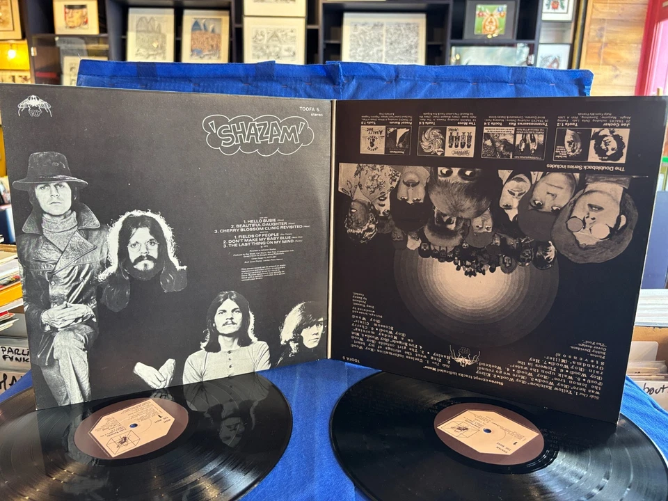 THE MOVE 2 ALBUMS SHAZAM AND THE MOVE TOOFA 5. 1977 UK LP NEAR MINT - Photo 2/3