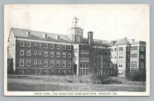 "Home for Aged Baptists" IRONTON Missouri~Vintage Postcard 1949