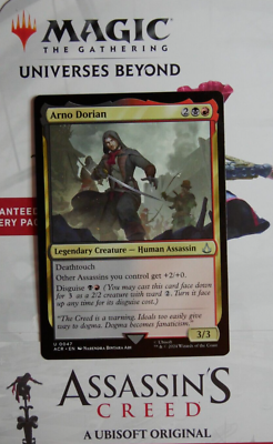arno dorian mtg card Arno Dorian (Showcase) [Assassin's Creed]