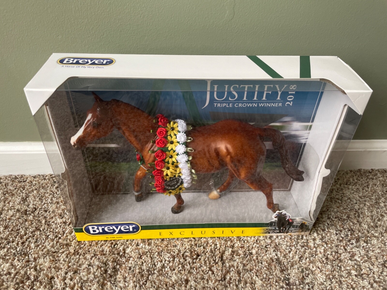 NIB Breyer Justify 2018 Triple Crown Winner 9300 eBay