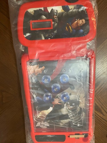 DC Batman VS Superman Dawn of Justice Tabletop Pinball Machine 2009 Rare!! - Picture 3 of 7