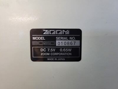 Zoom 8050 Advanced MIDI Foot Controller | eBay