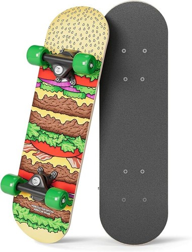 RudeBoyz 17 pollici mini cruiser in legno per principianti skateboard per bambini e bambini - Foto 2 di 61