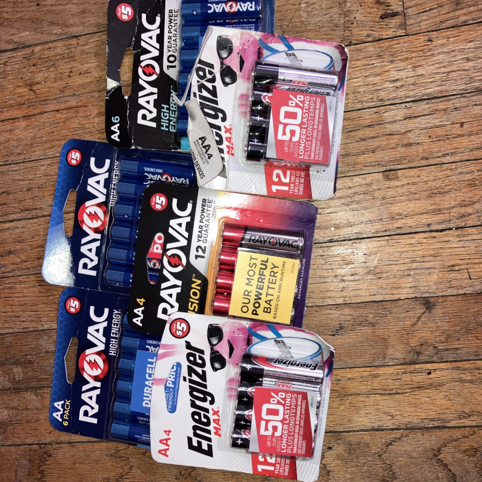 6-Pack AA Batteries Long-Lasting Power-image