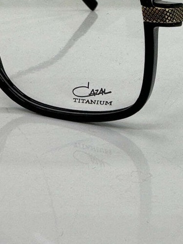 Brillenfassungen Cazal 6027 001 60 14 145 Black Gold 100% Authentic - 第 14/17 張圖片
