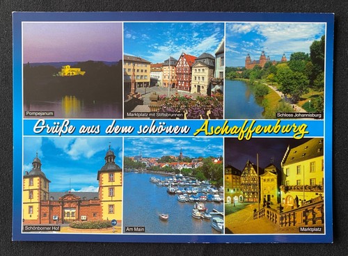 Vintage Postcards GERMANY - Aschaffenburg, Freiburg, Hannover, Heidelberg - Picture 23 of 24