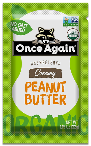 Once Again Organic Creamy Peanut Butter - 1.15Oz Squeeze Packs, 10 Count - Salt - Picture 9 of 12