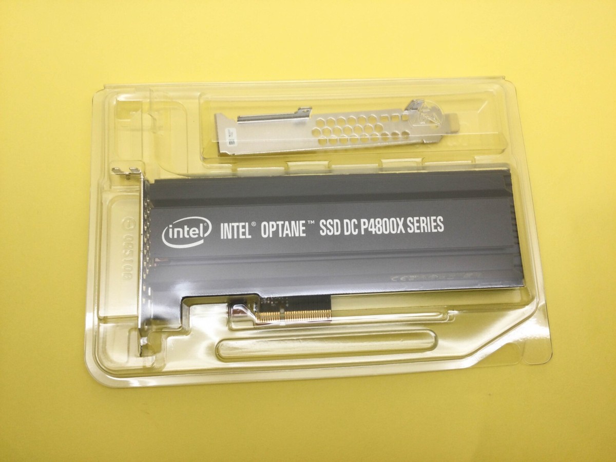 Intel Optane DC P4800X Series 375GB PCIe NVMe Solid State Intel Optane DC P4800X Series 375GB PCIe NVMe Solid State