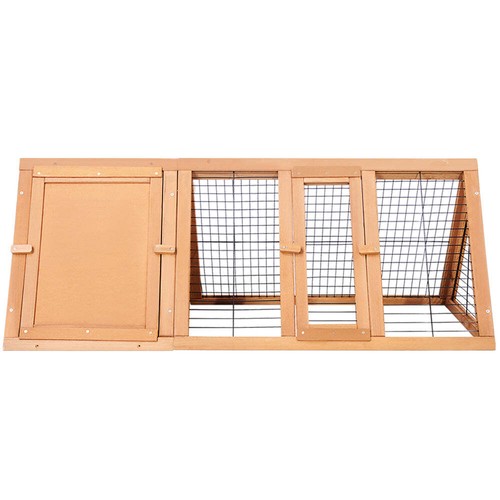 i.Pet Rabbit Hutch Chicken Coop Run Wooden Cage Guinea Pig House Outdoor Large - Picture 3 of 8