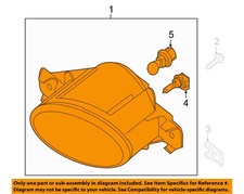 NISSAN OEM 16-18 Altima Front Lamps Fog Lamps-Fog Lamp 261551HA0B