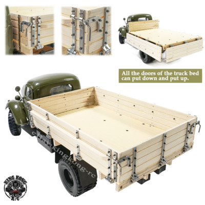Kingkong RC 1/12th ZIS150/CA10 FWD 4x2 RC Car Crawler Truck w