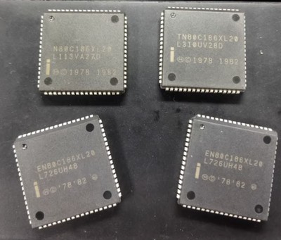 N80C186XL20 TN80C186XL20 EN80C186XL20 16-BIT High Integration Embedded CPU x 1pc