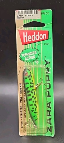 HEDDON Zara PUPPY Walk the Dog Topwater Lure X9225GRA in "FL GREEN CRAWDAD" - Bild 2 von 6