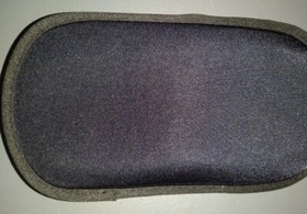 Genuine OEM Sony PSP PlayStation Portable Black Soft Padded Case / Sleeve