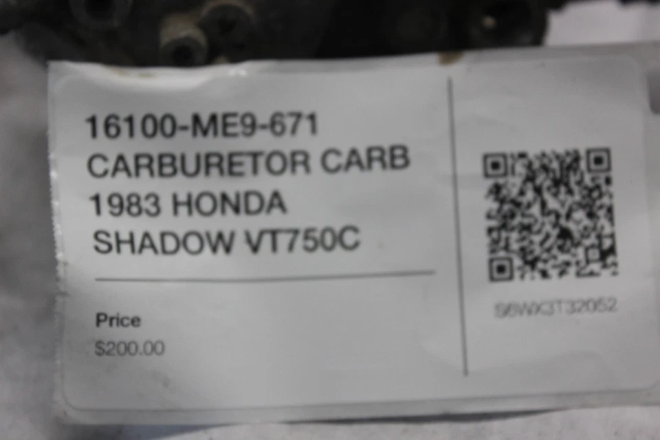 Carburador 16100-ME9-671 CARB 1983 HONDA SHADOW VT750C - Imagem 2 de 4