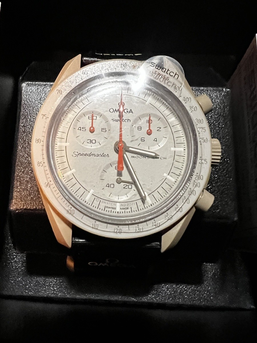 Omega x Swatch Moonswatch Mission to Jupiter Watch (New With Box